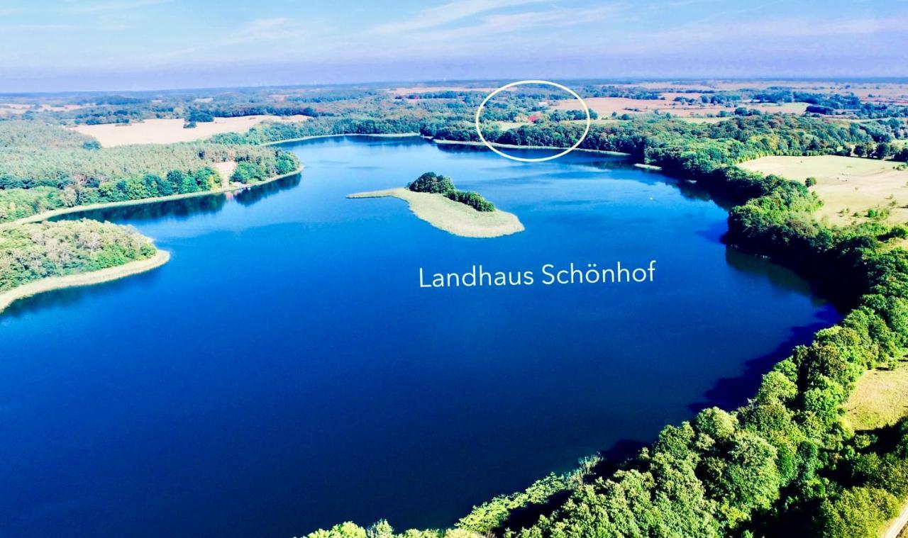 Landhaus Schoenhof Feldberger Seenlandschaft Exterior photo